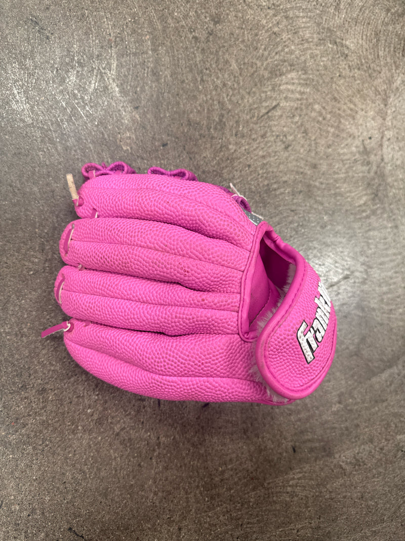 Load image into Gallery viewer, Used franklin RTP Pink basebll glove
