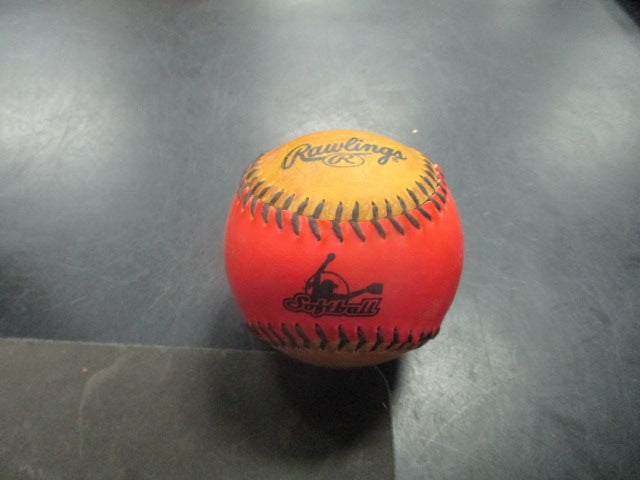 Load image into Gallery viewer, Used Rawlings 10" Softball Training Ball
