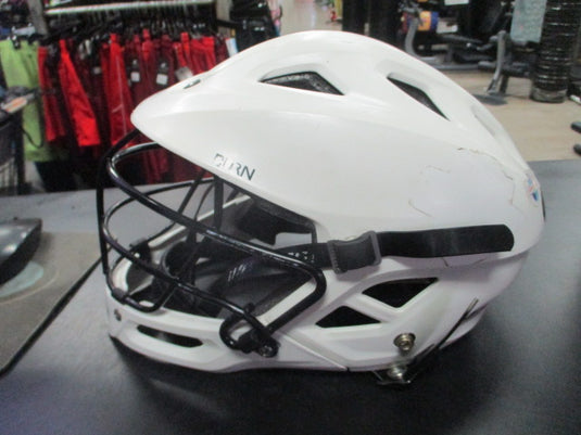 Used Warrior Burn Jr Lacrosse Helmet w/ Chin Strap