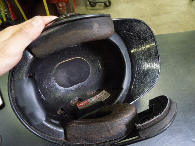 Load image into Gallery viewer, Used Rawlings MLB On Field Batting Helmet with Jaw Guard Size 7 5/8
