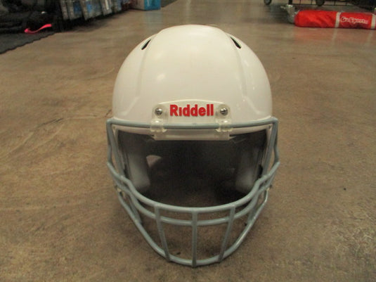 Used Riddell Victor White Football Helmet Size L-XL