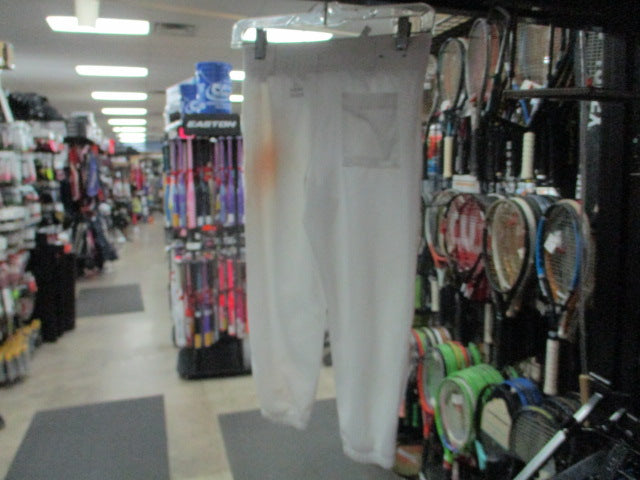 Load image into Gallery viewer, Used Under Armour White Youth Med BASEBALL PANT

