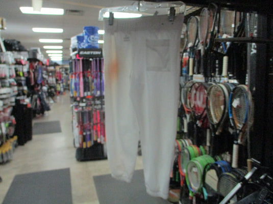 Used Under Armour White Youth Med BASEBALL PANT