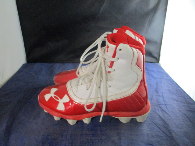 Load image into Gallery viewer, Used Under Armour Highlight Cleats Youth Size 3.5
