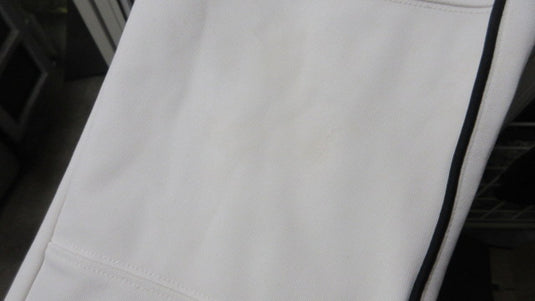 Used Under Armour White Open Bottom Pants Youth Size XS