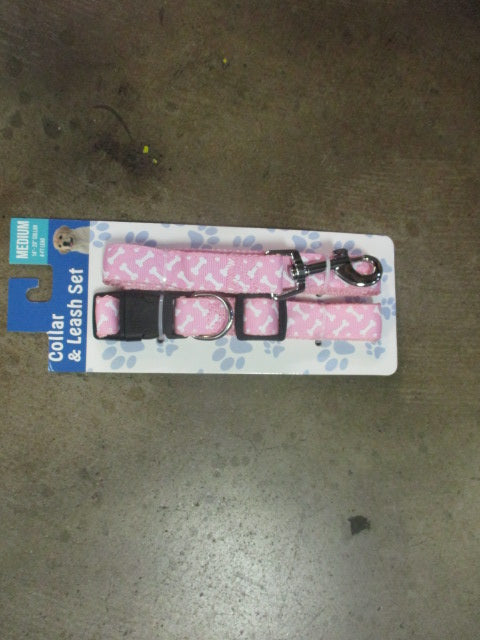 Load image into Gallery viewer, Brooklyn Pet Gear Collar &amp; Leash Set - Medium 14&quot; - 20&quot;
