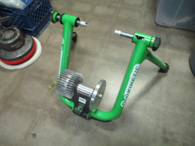 Load image into Gallery viewer, Used Kinetic Green Bicyle Trainer
