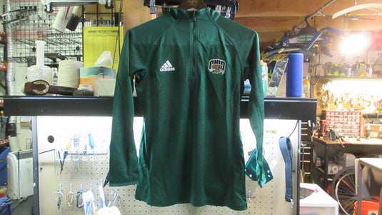 Adidas Ohio University Bobcats Quarter Zip Jacket - Size Medium