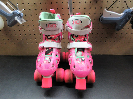 Used Roller Derby Trac Star Youth Girl's Adjustable Roller Skate - Size 12-2