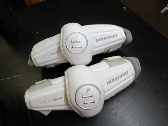Used Warrior Burn Lacrosse Elbow Guards - Size Large