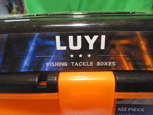 Used Luyi 423 Piece Fishing Tackle Box