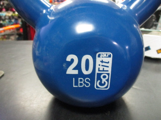 Used Go Fit 20LB Neoprene Kettle Bell