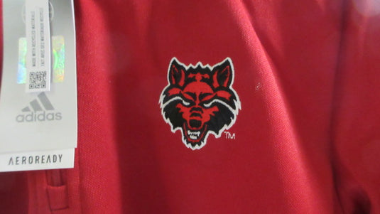 Adidas Arkansas State Red Wolves Quarter Zip Jacket - Size Medium