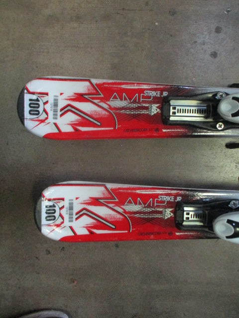 Load image into Gallery viewer, Used K2 AMP Strike JR 100cm Skis With bindings

