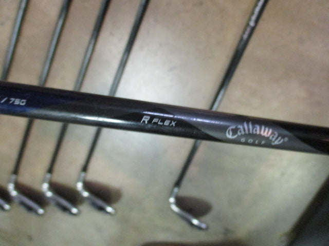Load image into Gallery viewer, Used Callaway 22 Iron Set 4-PW AW RH Graphite  R Flex
