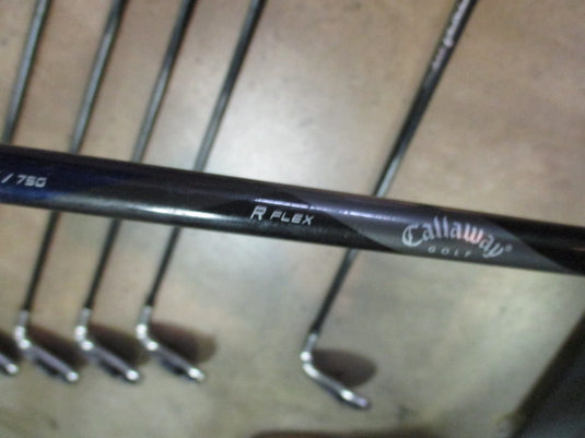 Used Callaway 22 Iron Set 4-PW AW RH Graphite  R Flex