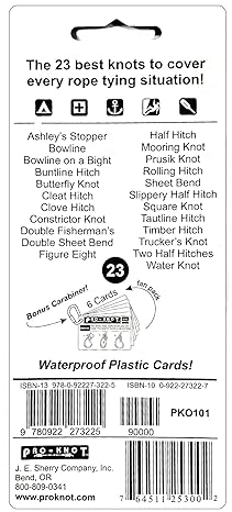 New Pro Knot Outdoor Knot w/ Header Cards