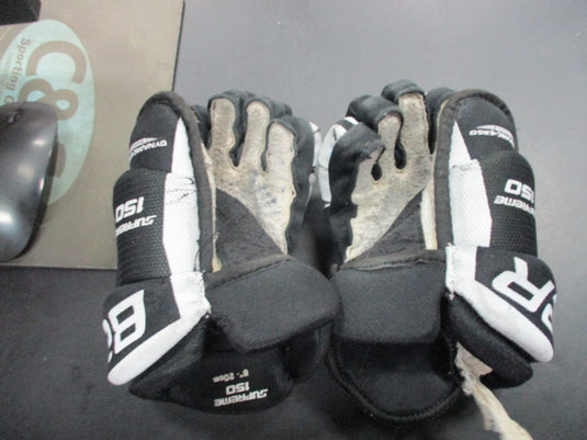 Used Bauer Supreme 150 8" Hockey Gloves - Has Wear