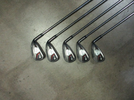 Used Callaway Big Bertha Hybrid Iron Set 6-PW RH Graphite Shaft