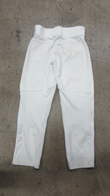 Load image into Gallery viewer, Used Nike Vapor Youth Large White Open Bottom Baseball Pants
