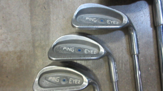 Load image into Gallery viewer, Used Ping Eye 2 Blue Dot Iron Set - RH - S-W 2-9
