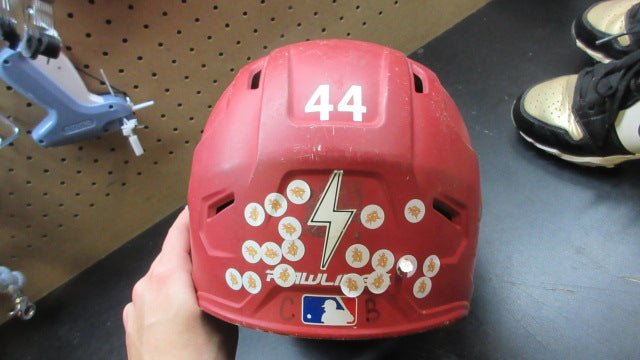 Load image into Gallery viewer, Used Rawlings Batting Helmet W/ Jaw Guard - Size 6 3/8" - 7 1/8"
