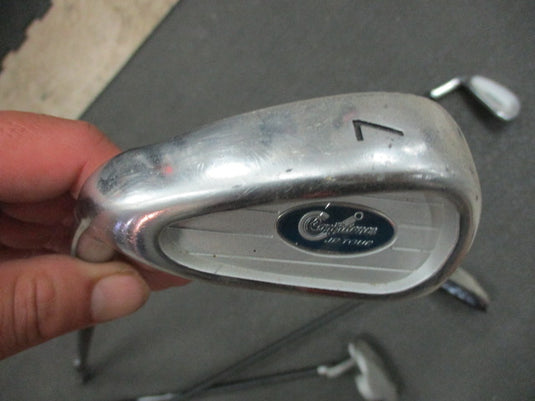 Used Confidence Jr Tour 4 Piece Jr Set 7 , 9 Iron 3 Wood, Putter - LH