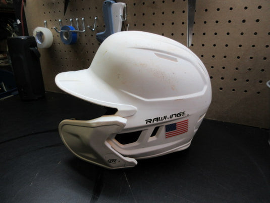 Used Rawlings MACH Batting Helmet W/ Jaw Guard - Size 6 3/8 - 7 1/8