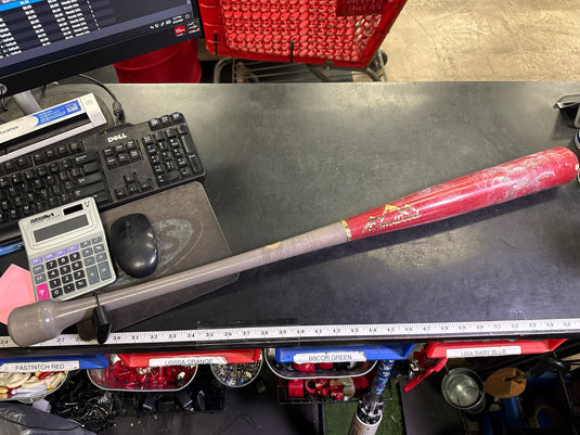 Used Camwood Ei13 Pro Euro Beech Wood Bat Typ. C 33 in 32 oz -1