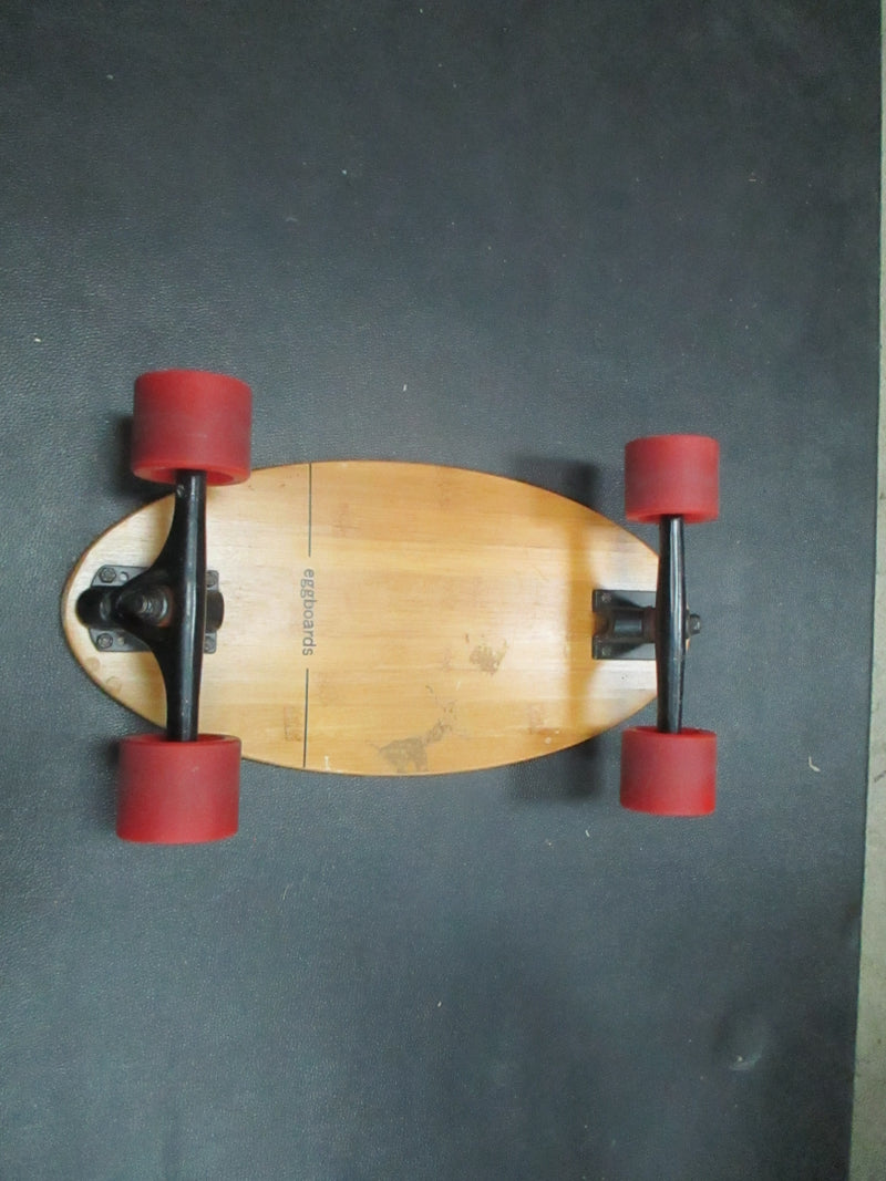 Load image into Gallery viewer, Used Eggboards Street Red Cruiser Skateboard  Smooth Rides Without the Bulk
