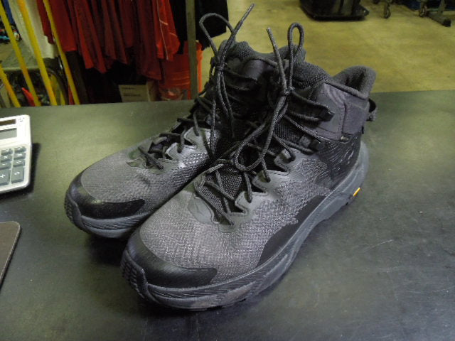 Load image into Gallery viewer, Lightly Used Hoka Men's Trail Code GTX Hiking Trail Runners Size 12D
