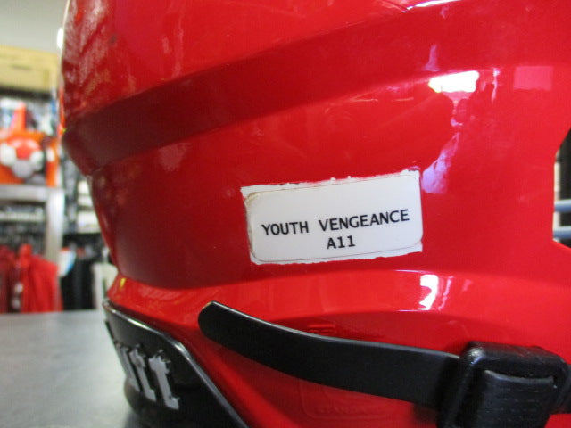 Load image into Gallery viewer, Used Schutt 2024 Vengeance A 11 2.0 White Football Helmet Youth Size Large
