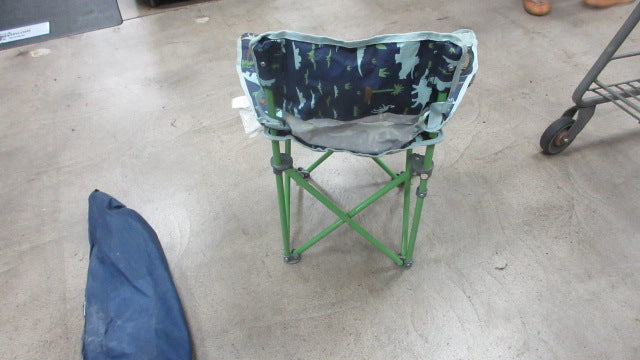 Load image into Gallery viewer, Used Camping Youth Chair Green/Blue
