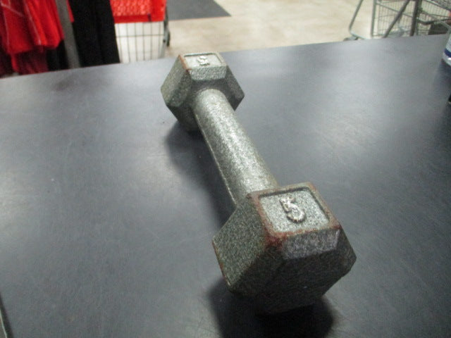 Load image into Gallery viewer, Used 5 Lb Cast Iron Dumbbell
