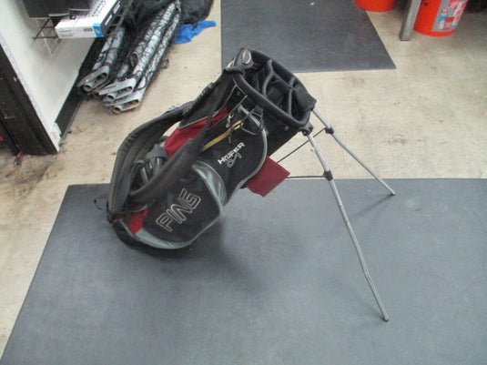 Used Ping Hoofer C-1 Golf Stand Bag - Legs Are Bent