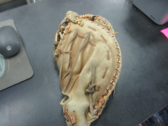 Vintage Spalding Jor Torre Leather First Base Glove Lefty (Needs To Be Re-Laced)