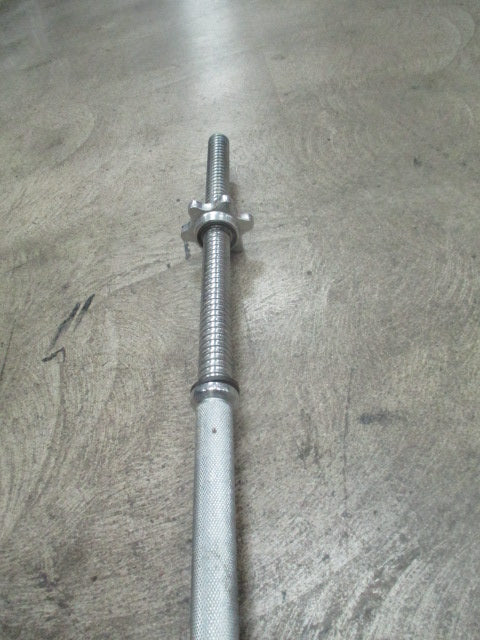 Load image into Gallery viewer, Used Standard 6&#39; 15LB Spinlock Straight Bar W/ Collars
