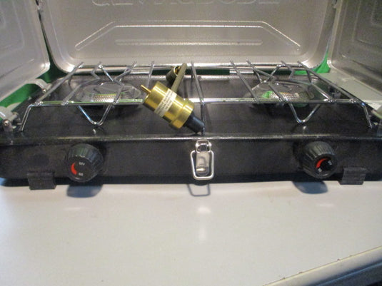Used Stansport 2-Burner Regulated Propane Stove