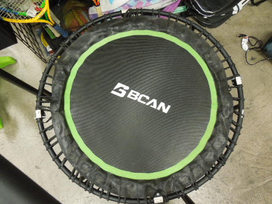 Used BCAN Adult Mini Fitness Trampoline with Stability Bar