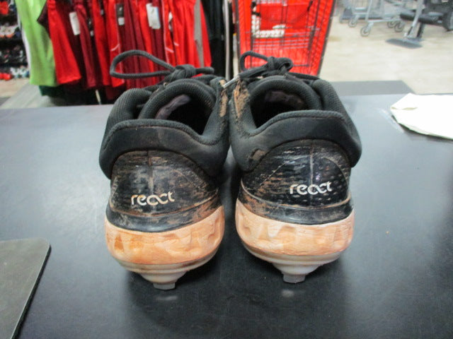 Load image into Gallery viewer, Used Nike React Size 8 Metal Baseball Cleats

