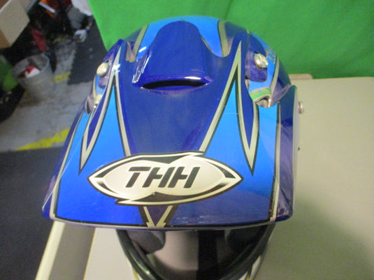 Used THH TX10 DOT SIze Youth Large 51-52cm Motorcross Helmet