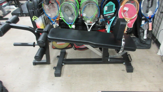 Used IRONMASTER SUPER BENCH V2 I/D BENCH With Leg extension