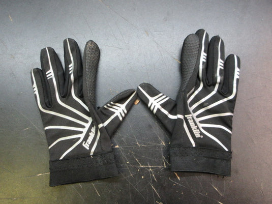 Used Franklin Football Receiving Gloves - Size Youth Medium