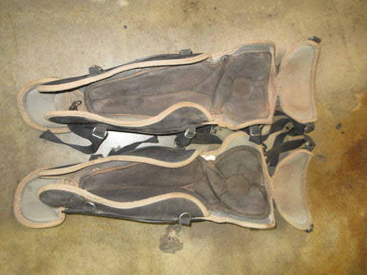 Used All-Star Catchers Shin Guards - 9-12