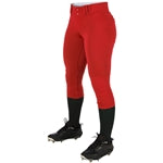 New Champro Red Tournament Softball Pants Size Youth Large - Scarlet