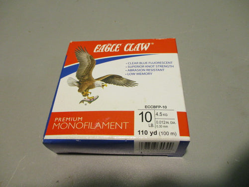 Used Eagle Claw 10 LB 110 YD Fishing Line