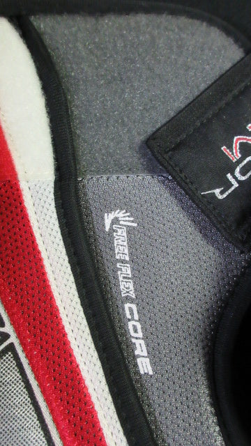 Load image into Gallery viewer, Used Bauer XV1 Senior Hockey Shoulder Pads Size Medium -  White/Red
