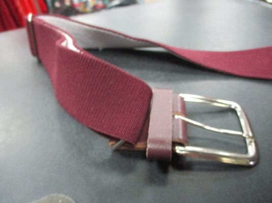 Used Champro Burgundy Adult Baseball Belt