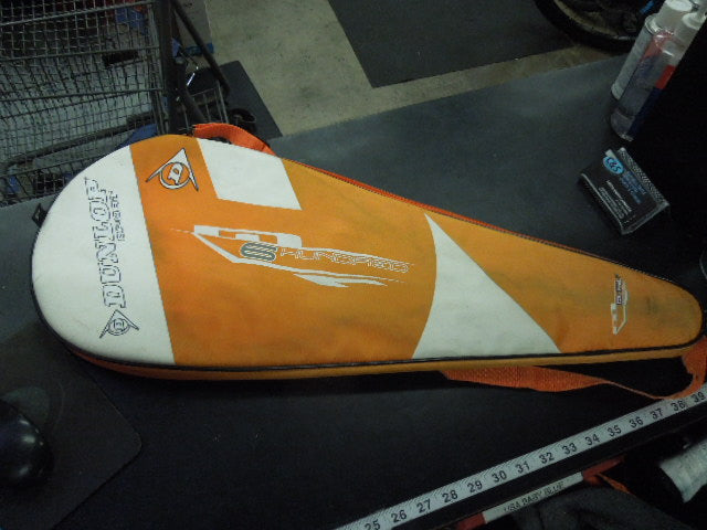 Load image into Gallery viewer, Used Dunlop 6Hundred Orange Tennis Racquet 27" with Branded Carry Bag

