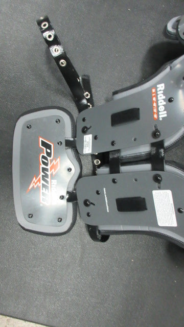 Used Riddell Power PMX AP Adult L 46"-50" Football Shoulder Pads W/ Backplate